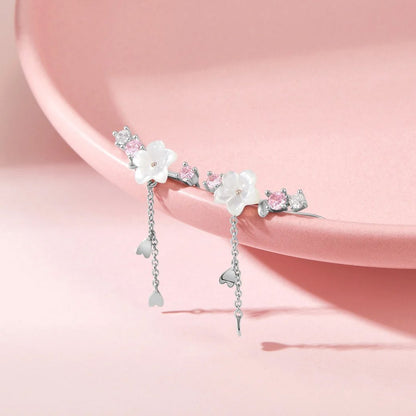 Boucles d’oreilles fleur de cerisier