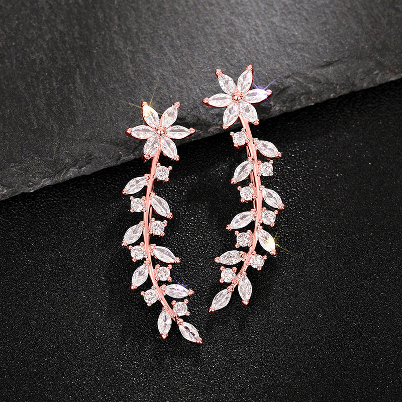 Fleurs Diamant™ | Boucles d'oreilles en matière précieuse