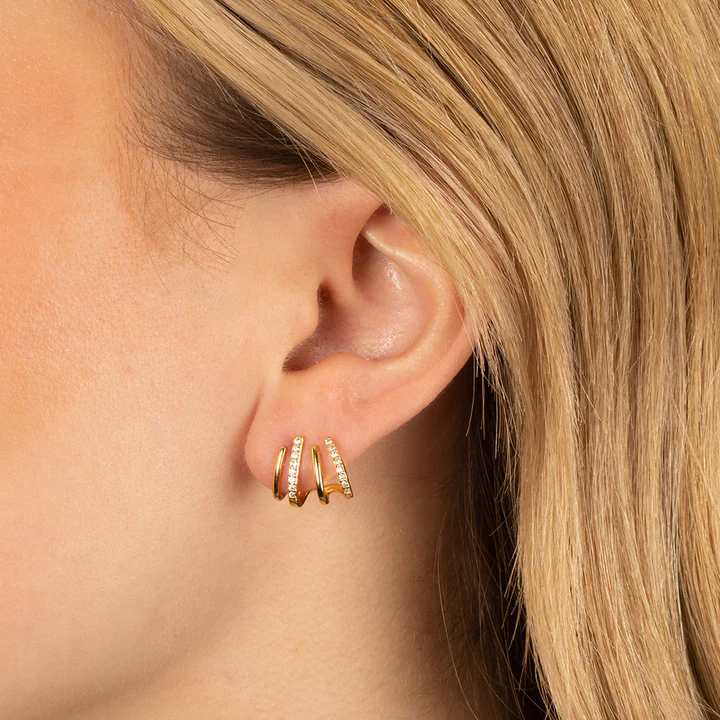 Boucles Griffe - Argent