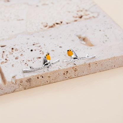 Oiseaux™ | Boucles d'oreilles en or délicat