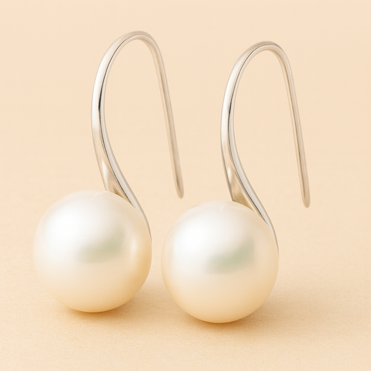 Élégance Perlée™ | Boucles d'oreilles pendantes raffinées