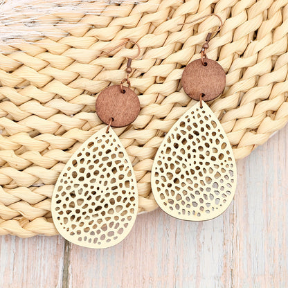 Goutte Élégante™ | Boucles en matière raffinée