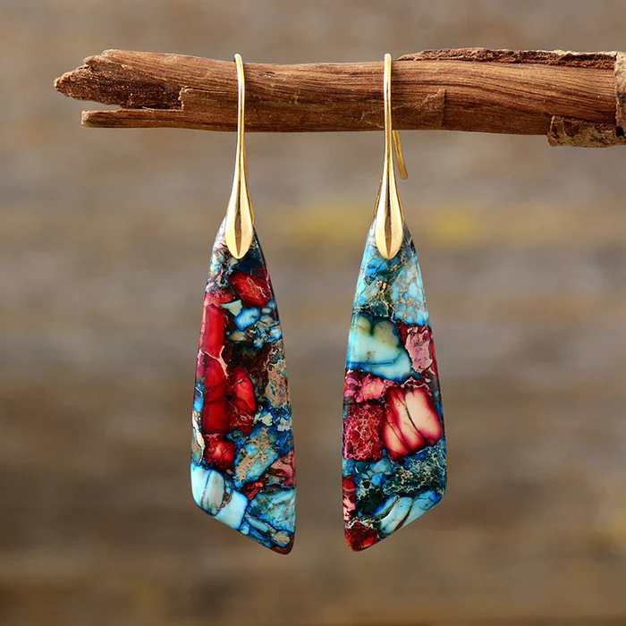 Boucles d'oreilles™ | Élégance intemporelle en couleur