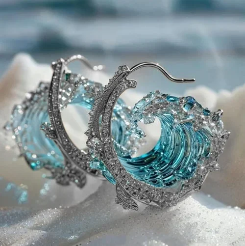 Esprit de l'Océan™ | Boucles d'oreilles en mer