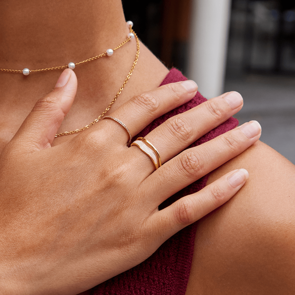Espoir – Bague à facettes