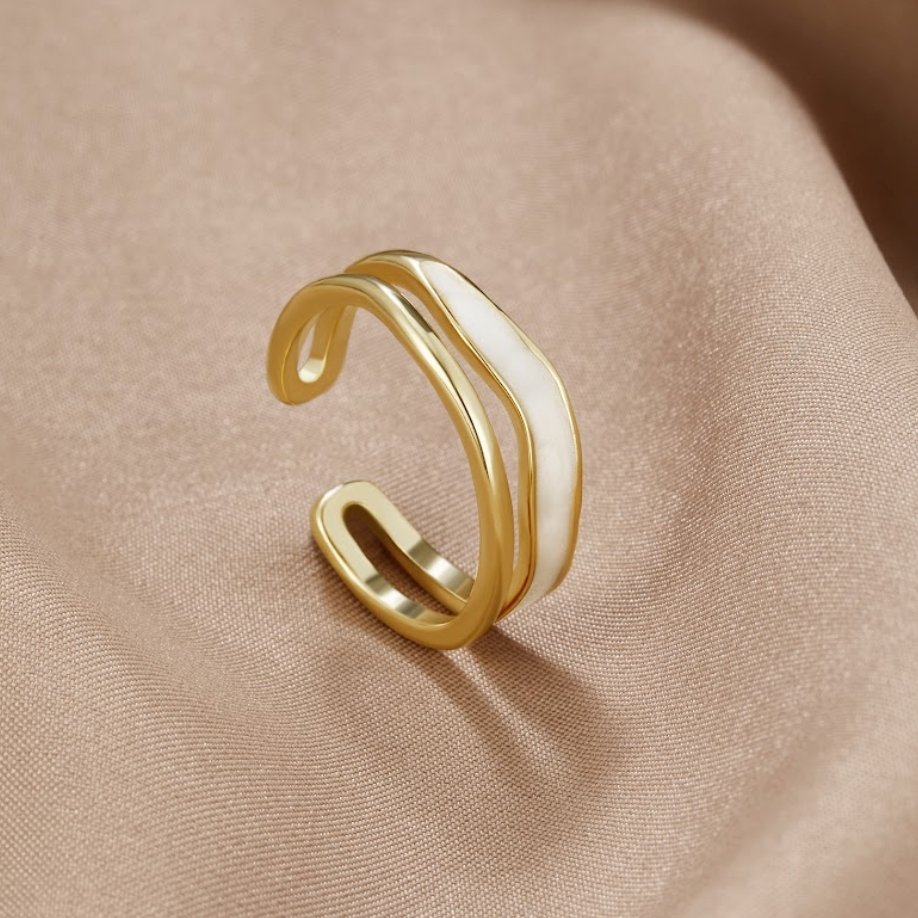 Espoir – Bague à facettes