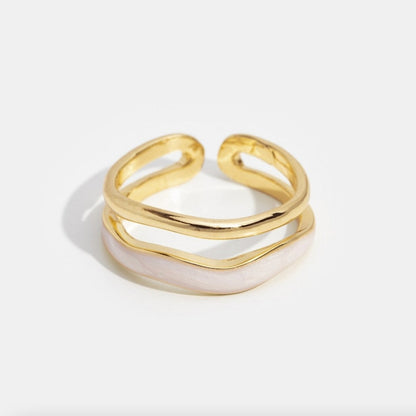 Espoir – Bague à facettes