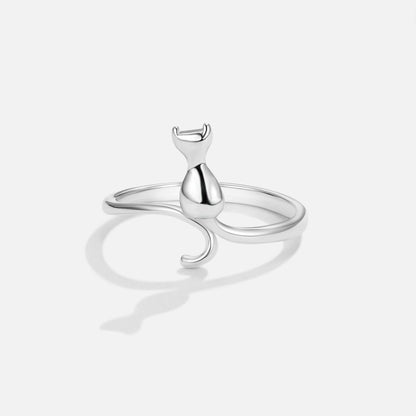 Pierre de nuit – Bague en argent