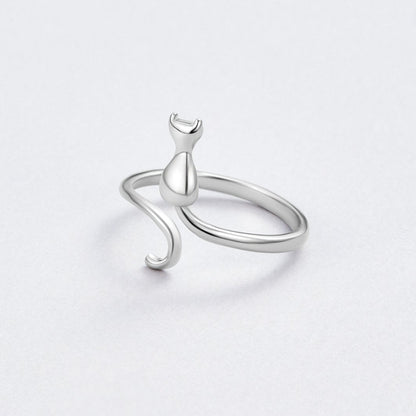 Pierre de nuit – Bague en argent