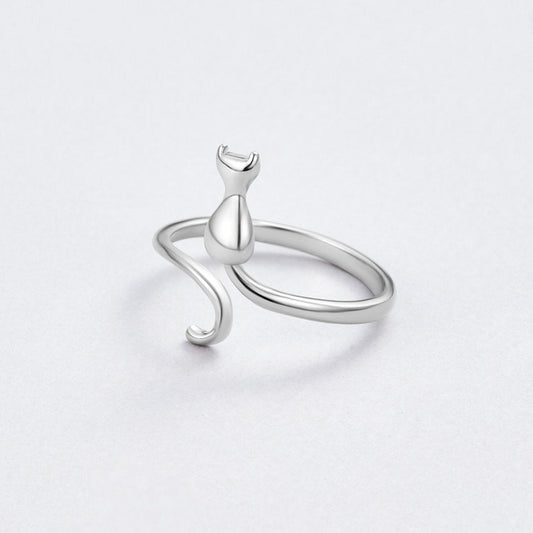 Pierre de nuit – Bague en argent