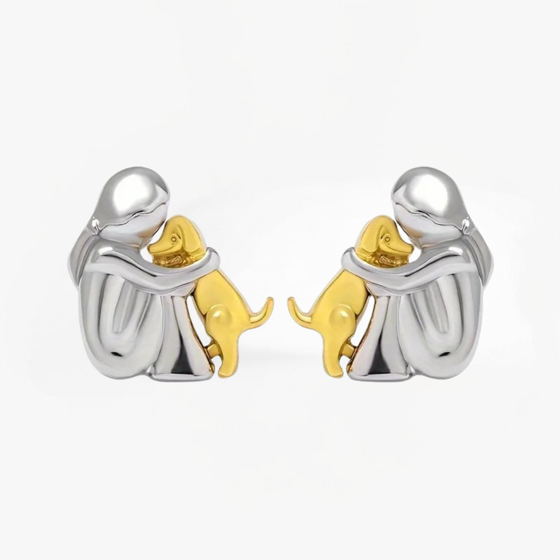 NOA | BOUCLES D'OREILLES EN ÉTREINTE DE CHIEN