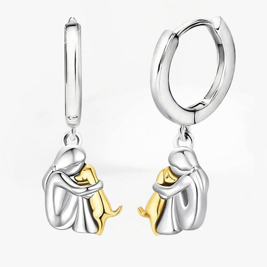 ARIA | BOUCLES D'OREILLES EN ÉTREINTE DE CHIEN