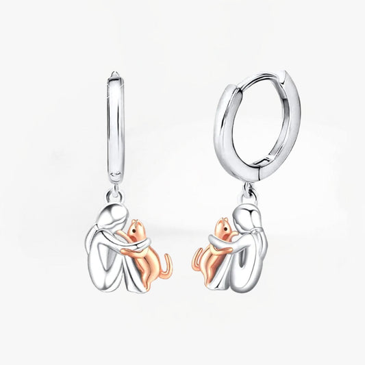 ISLA | BOUCLES D'OREILLES EN ÉTREINTE DE CHAT