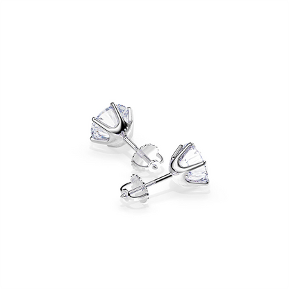 Tera™ | Boucles d'oreilles en or blanc élégant
