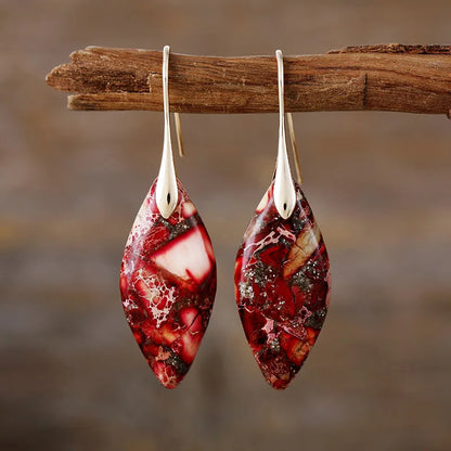 Boucles Goutte™ | Élégance en pierre naturelle